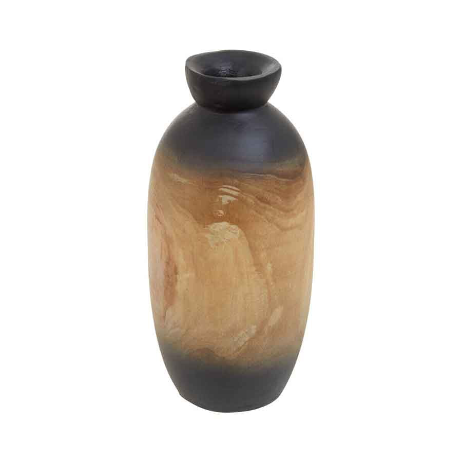 Arlo Small Wooden Ombre Vase