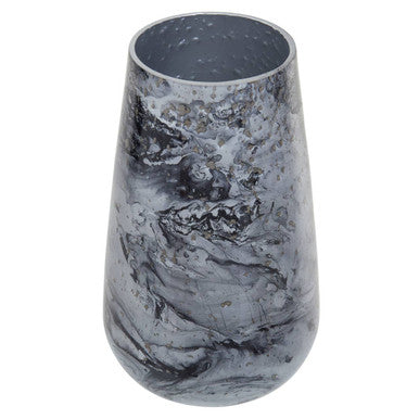 Garan Grey Marble Effect Large Vase