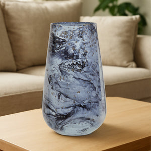 Garan Grey Marble Effect Large Vase