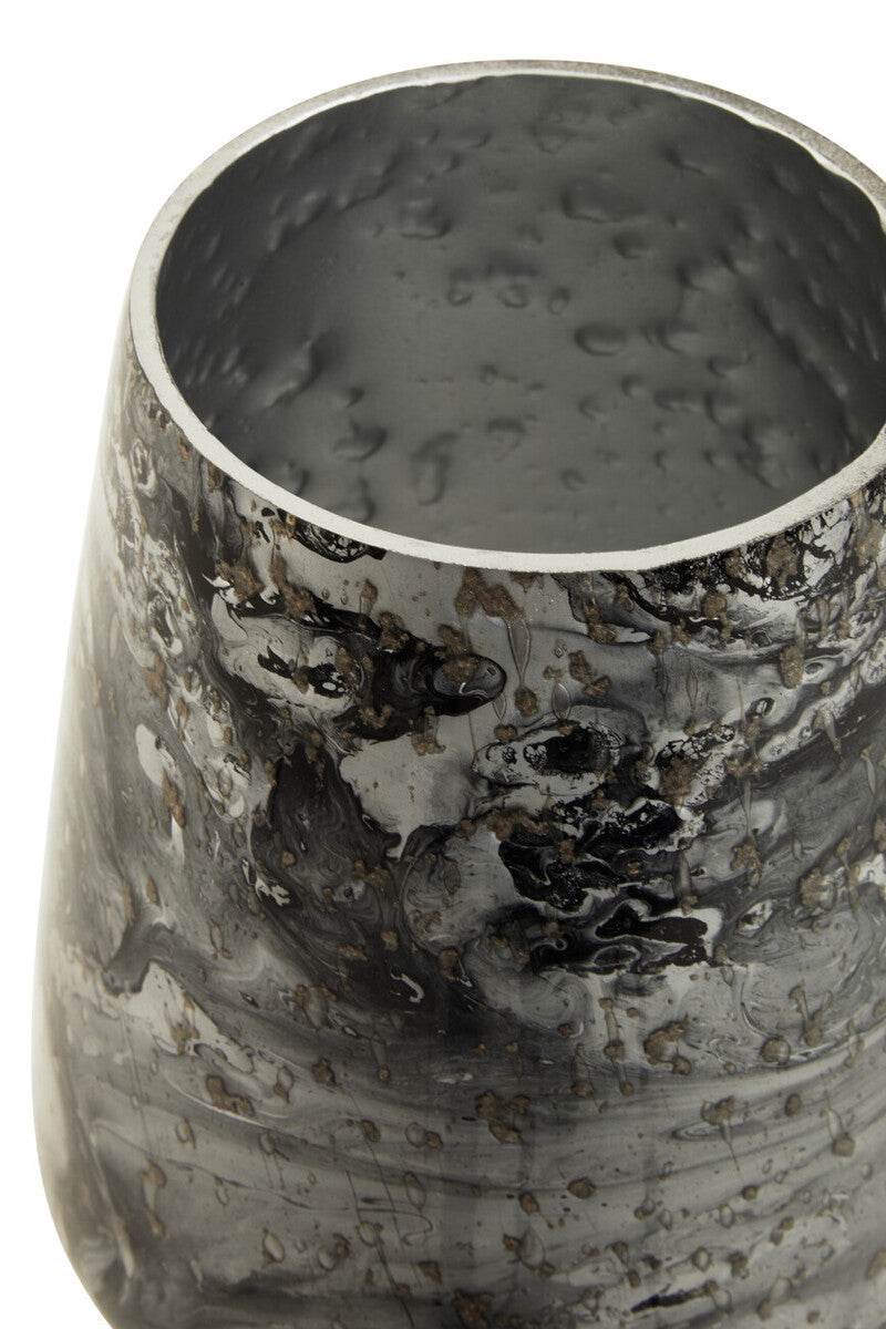 Garan Grey Marble Effect Small Vase