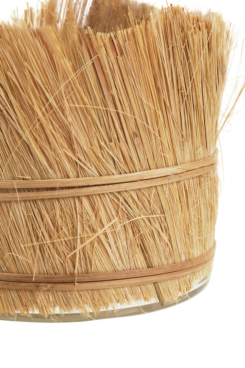 Kuta Natural Medium Candle Holder