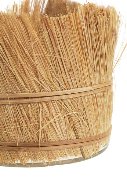 Kuta Natural Medium Candle Holder