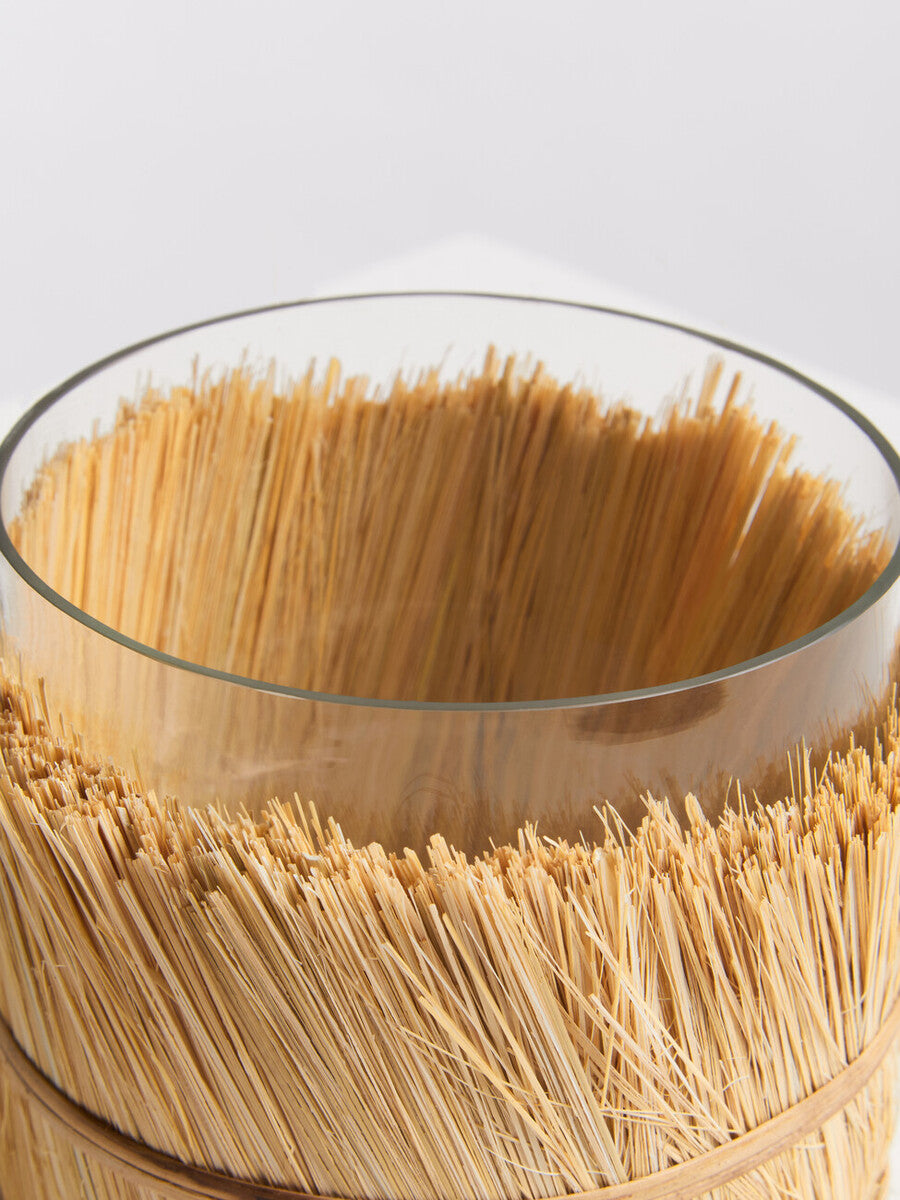 Kuta Natural Small Candle Holder