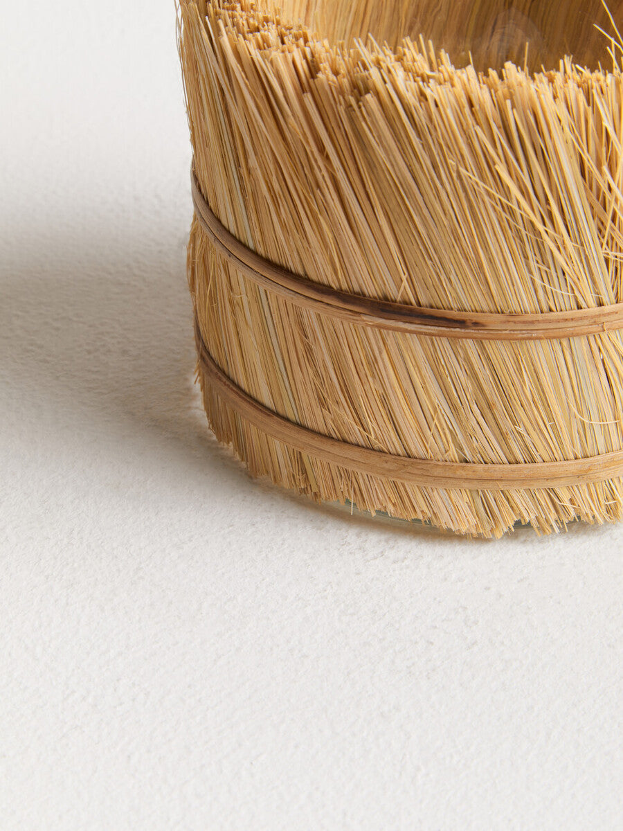 Kuta Natural Small Candle Holder