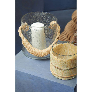 Kuta Natural Small Candle Holder