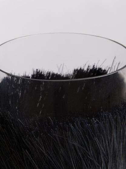 Kuta Black Large Candle Holder