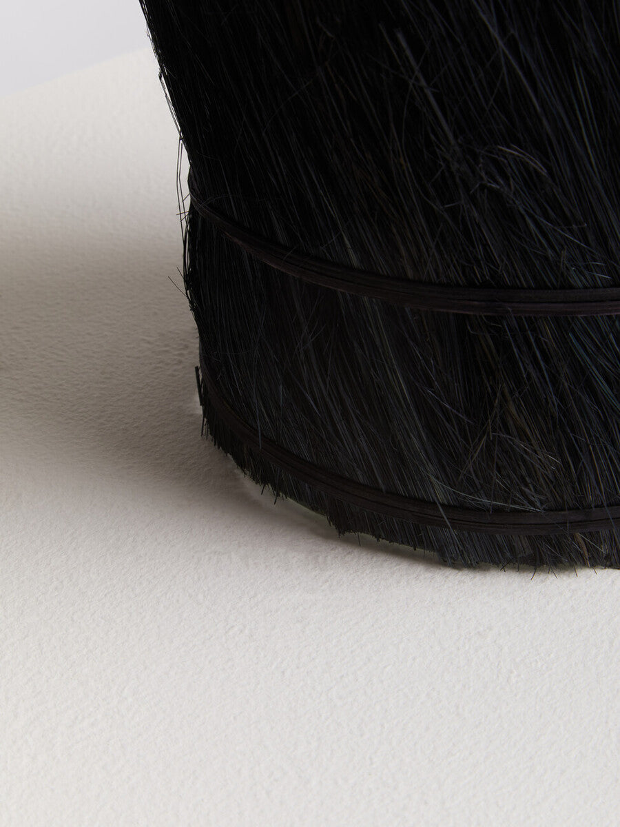 Kuta Black Large Candle Holder