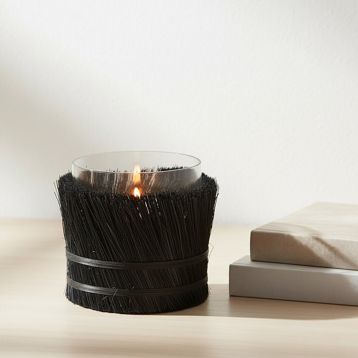 Kuta Black Small Candle Holder