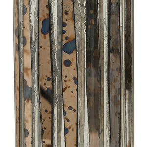 Smoked Antique Finish Large Candle Holder | Gaia