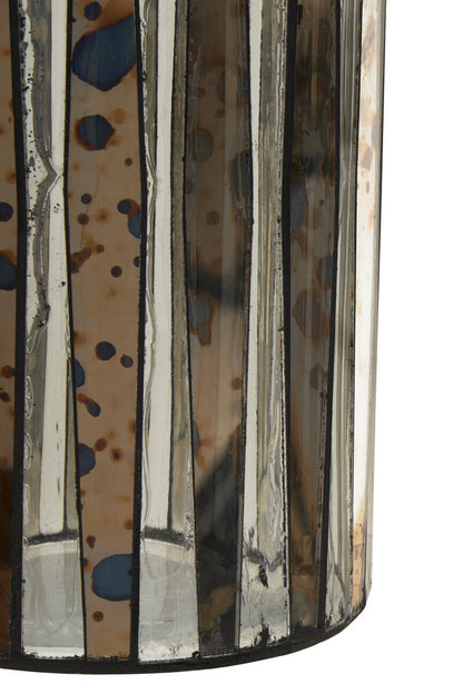 Gaia Metallic Large Candle Holder