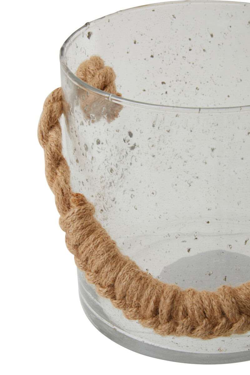 Kuta Natural Rope Small Lantern