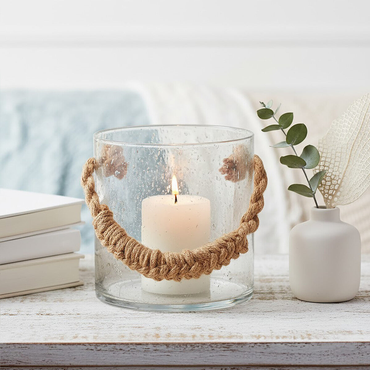 Kuta Natural Rope Small Lantern