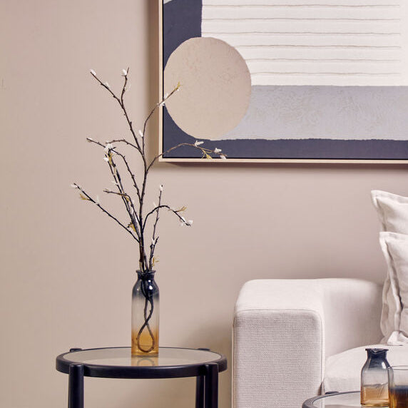 Glynn Black And Gold Large Vase