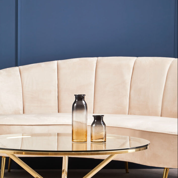 Glynn Black And Gold Small Vase