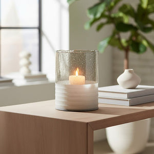 Natural Large Candle Holder | Glynn