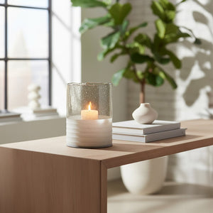 Glynn Natural Large Candle Holder