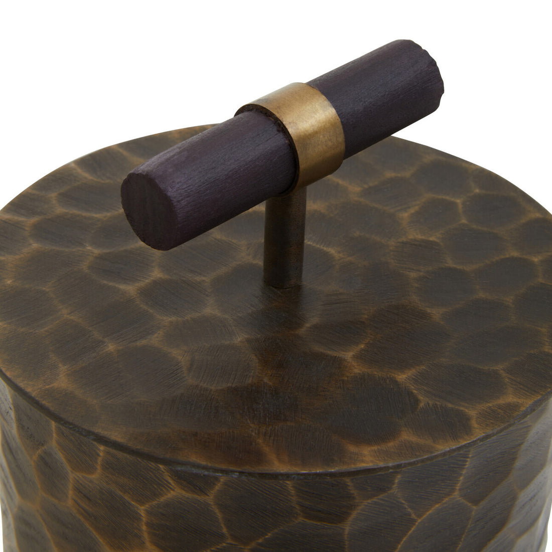 Akola Small Antique Gold Trinket Box - Image 3