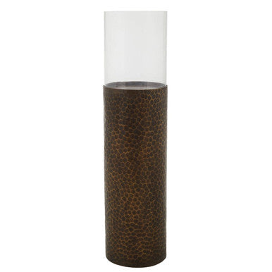 Akola Large Gold Floor Standing Candle Holder