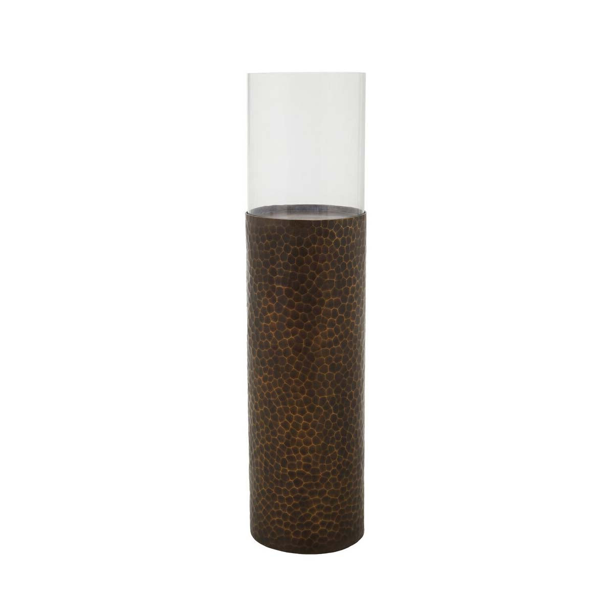 Akola Large Gold Floor Standing Candle Holder