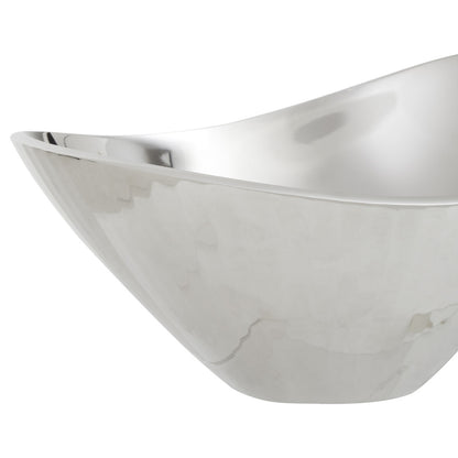 Amreli Silver Metal Bowl