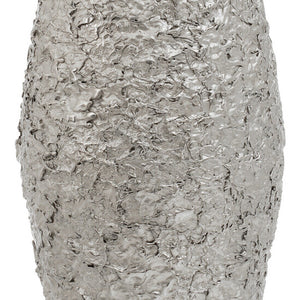 Akola Silver Finish Metal Large Vase