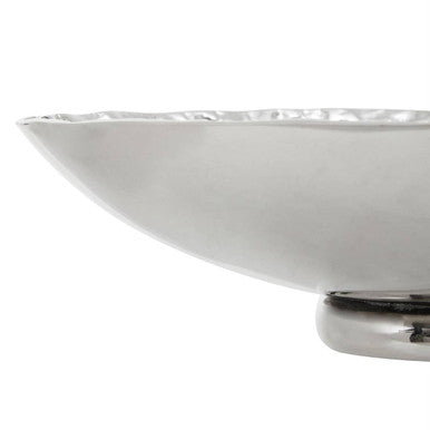 Akola Silver Textured Decorative Bowl