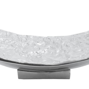 Akola Silver Finish Decorative Dish