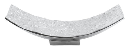 Akola Silver Textured Decorative Dish