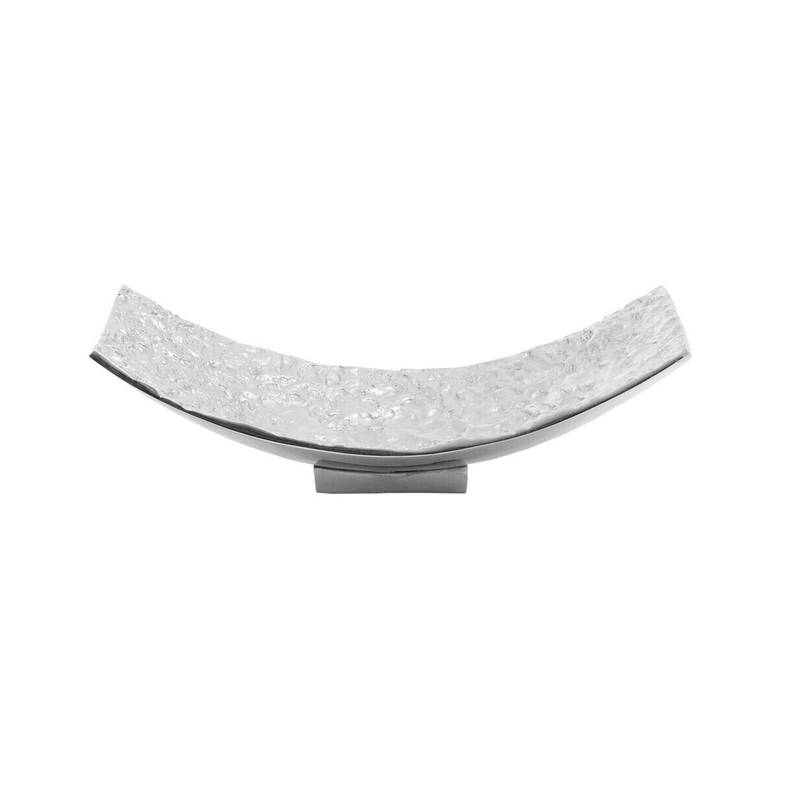 Akola Silver Textured Decorative Dish