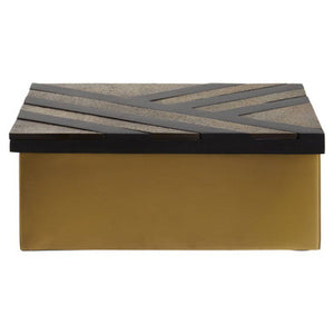Aris Large Black and Gold Storage Box