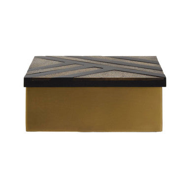 Aris Small Black and Gold Storage Box - Image 10