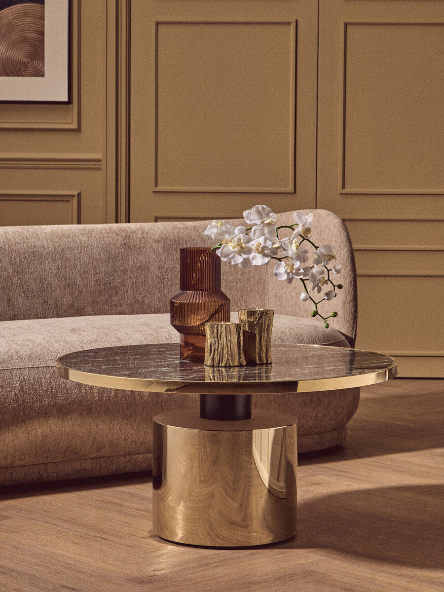 Akola Set Of Two Gold Tealight Holders - Image 4