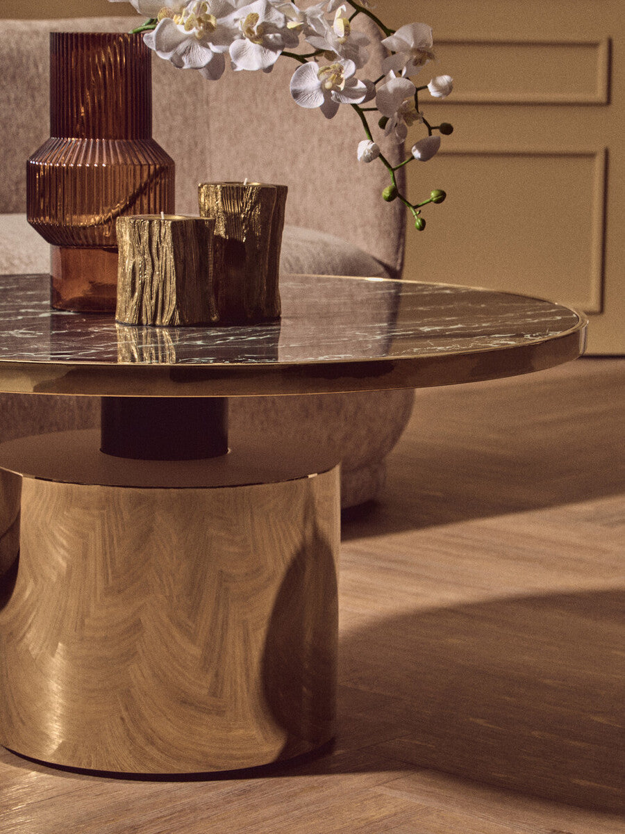 Akola Set Of Two Gold Tealight Holders - Image 5