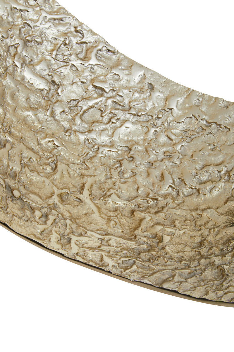 Akola Gold Textured Decorative Dish