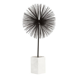 Mirano Black Finish Starburst Sculpture