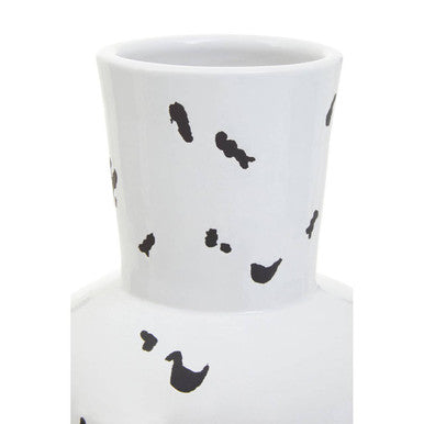 Tundra White and black Large Vase - Image 6