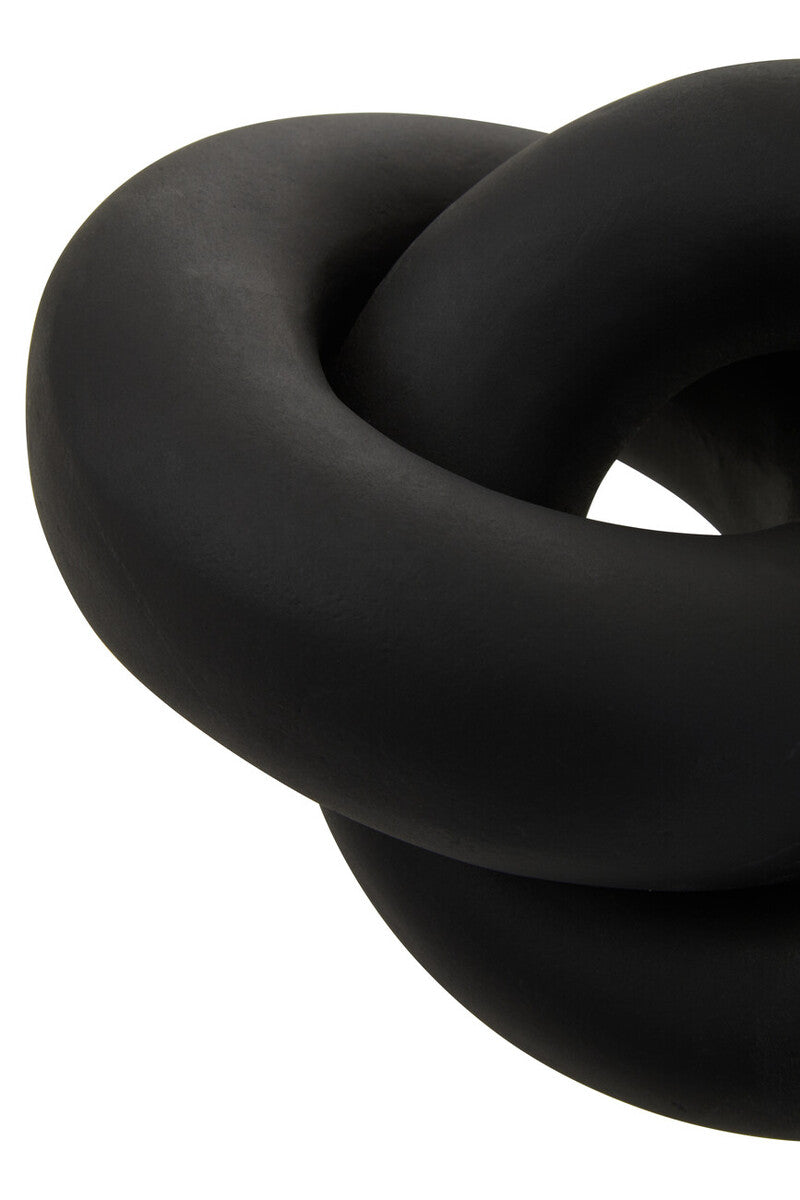 Tundra Black Knot Sculpture