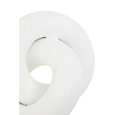 Tundra White Knot Sculpture