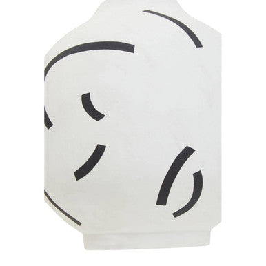 Tundra Black And White Vase - Image 7
