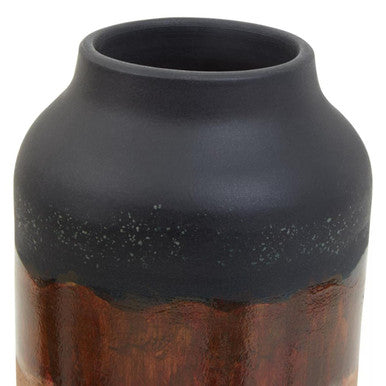 Domo Multi Tonal Earthenware Vase - Image 9