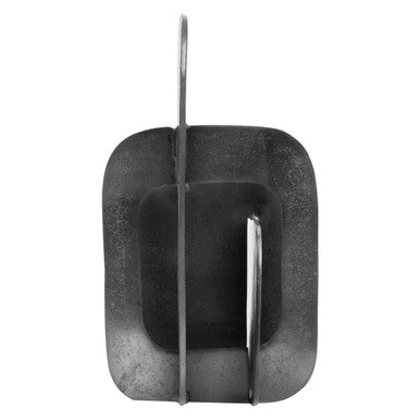 Prato Black Nickel Abstract Sculpture