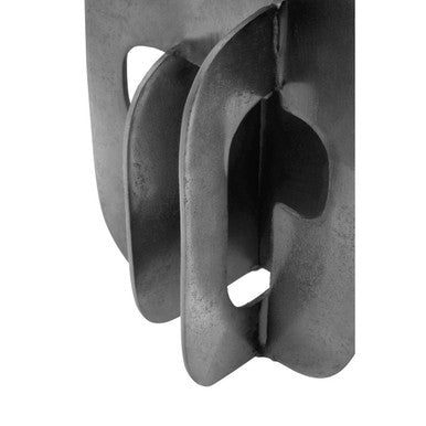 Prato Black Nickel Abstract Sculpture - Image 7