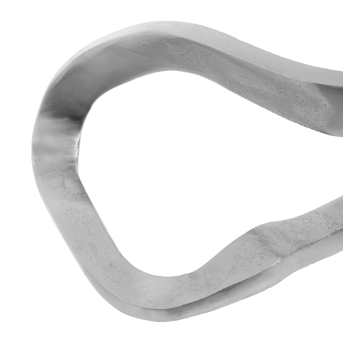 Prato Silver Finish Abstract Knot Sculpture - Image 3
