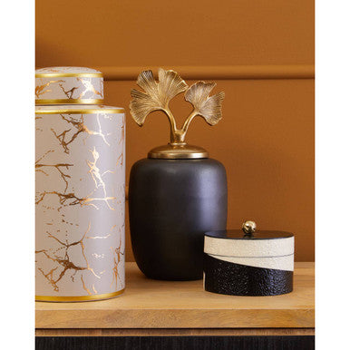 Danna Large Ginkgo Jar