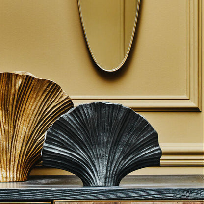 Danna Small Grey Ginkgo Vase