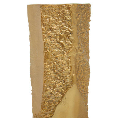 Dante Small Gold Textured Vase - Image 4