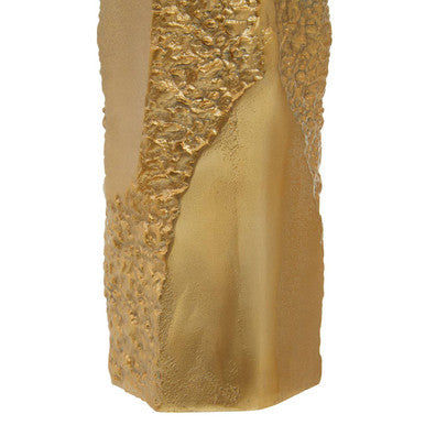 Dante Small Gold Textured Vase