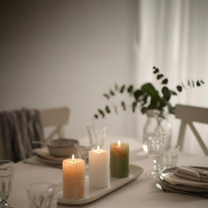 Oleena Set Of Three Onyx Tealight Holders