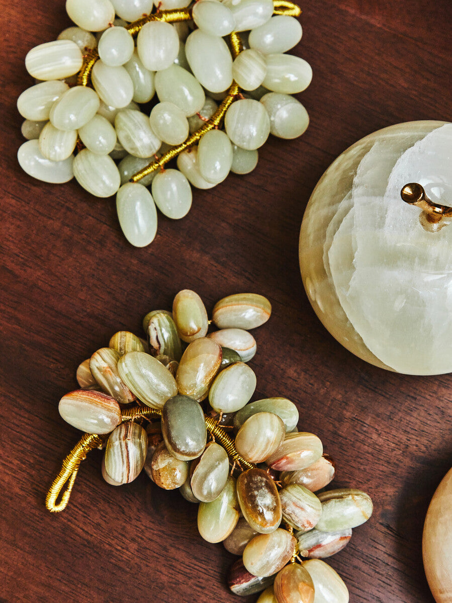 Oleena Green Onyx Decorative Grapes - Image 4