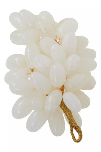 Oleena White Onyx Decorative Grapes
